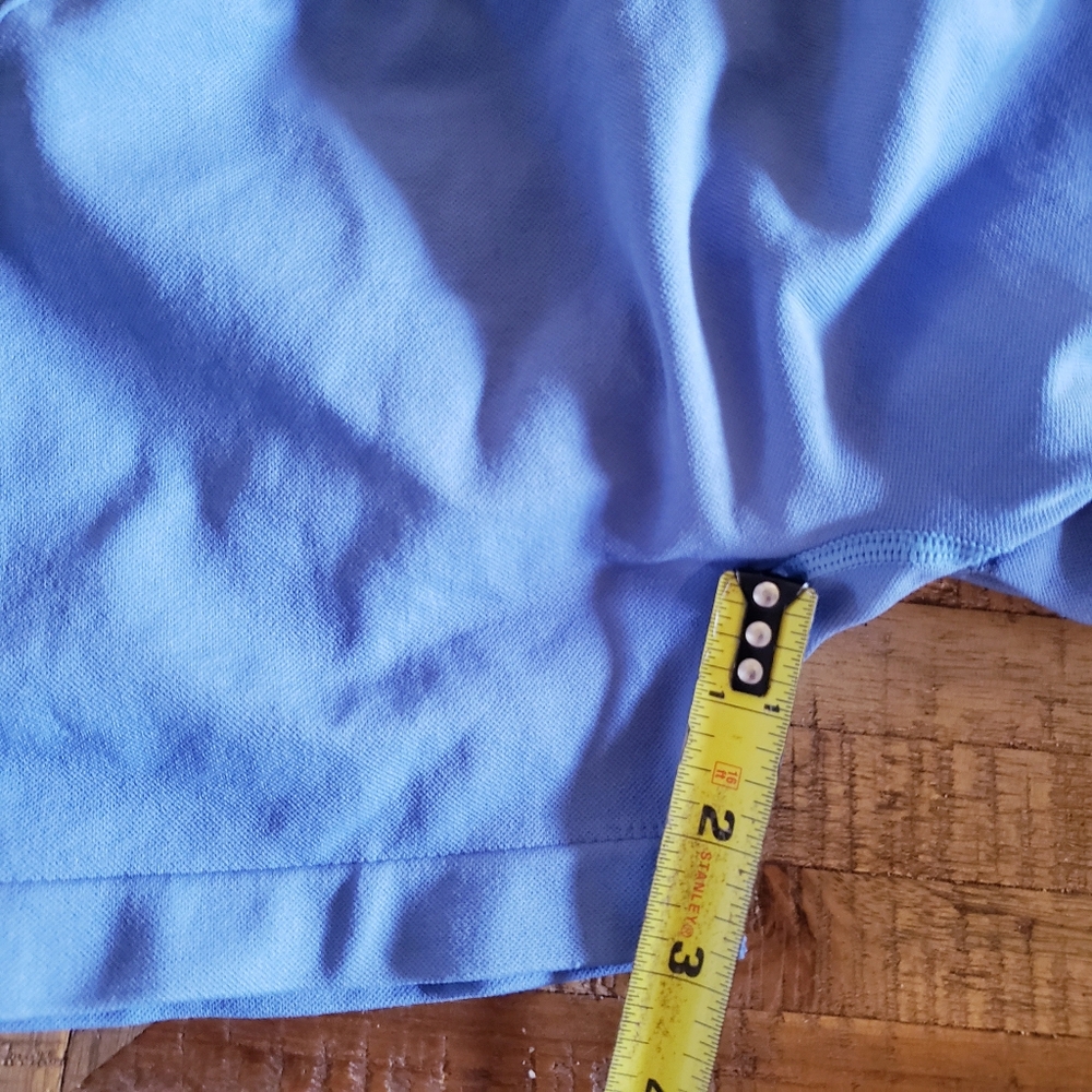 SEAMLESS NWOT Butt Enhancing High Rise Short - Ribbed Sides/Waist - Blue S - Picture 8 of 8